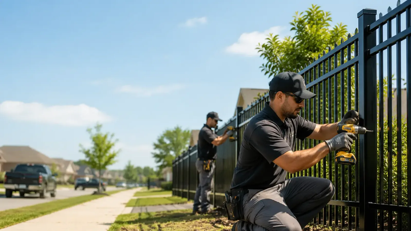 Metal Fence Installation in Mass City, MI
